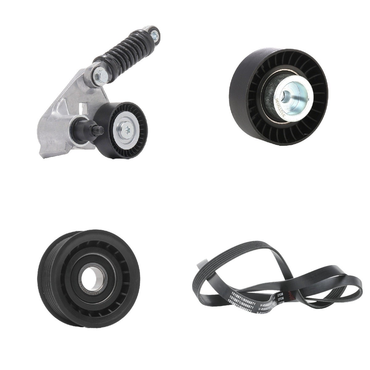 Ridex 542R0288 V-Ribbed Belt Set