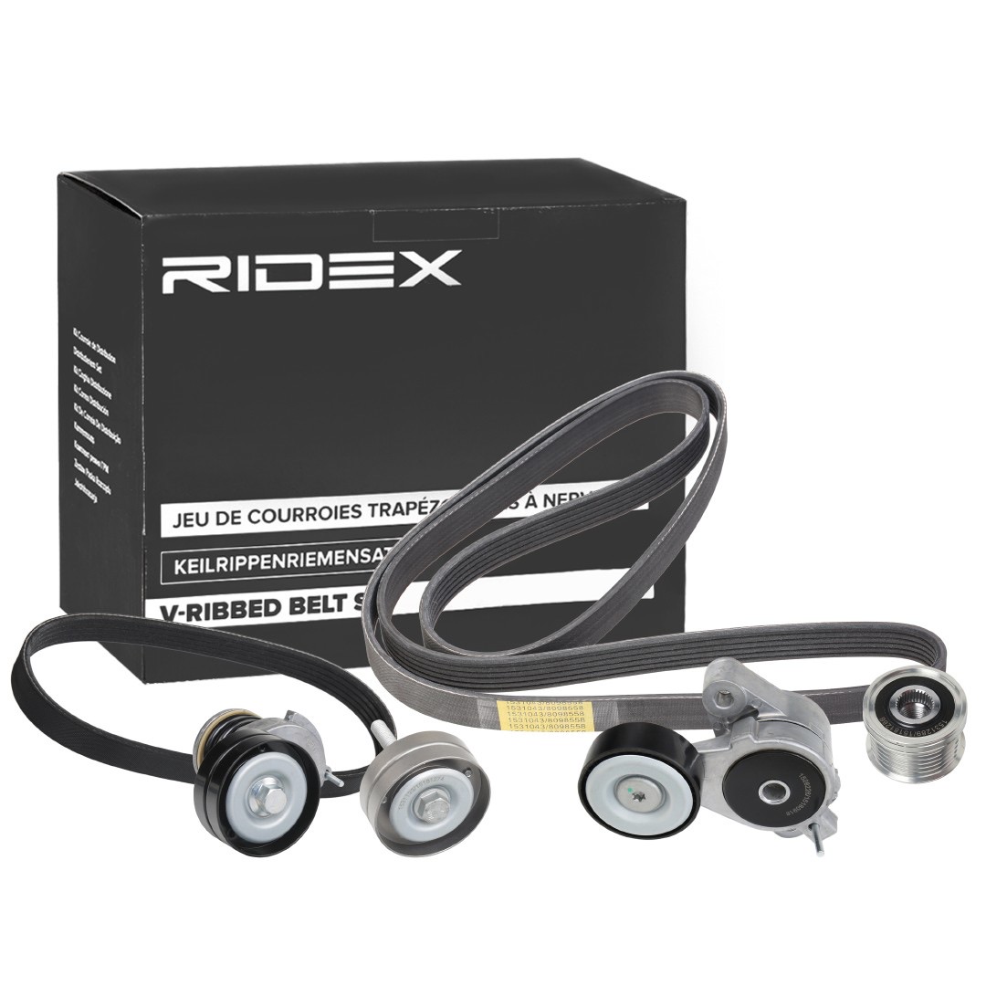 Ridex 542R0321 V-Ribbed Belt Set