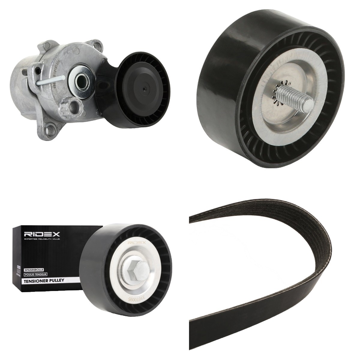 Ridex 542R0325 V-Ribbed Belt Set