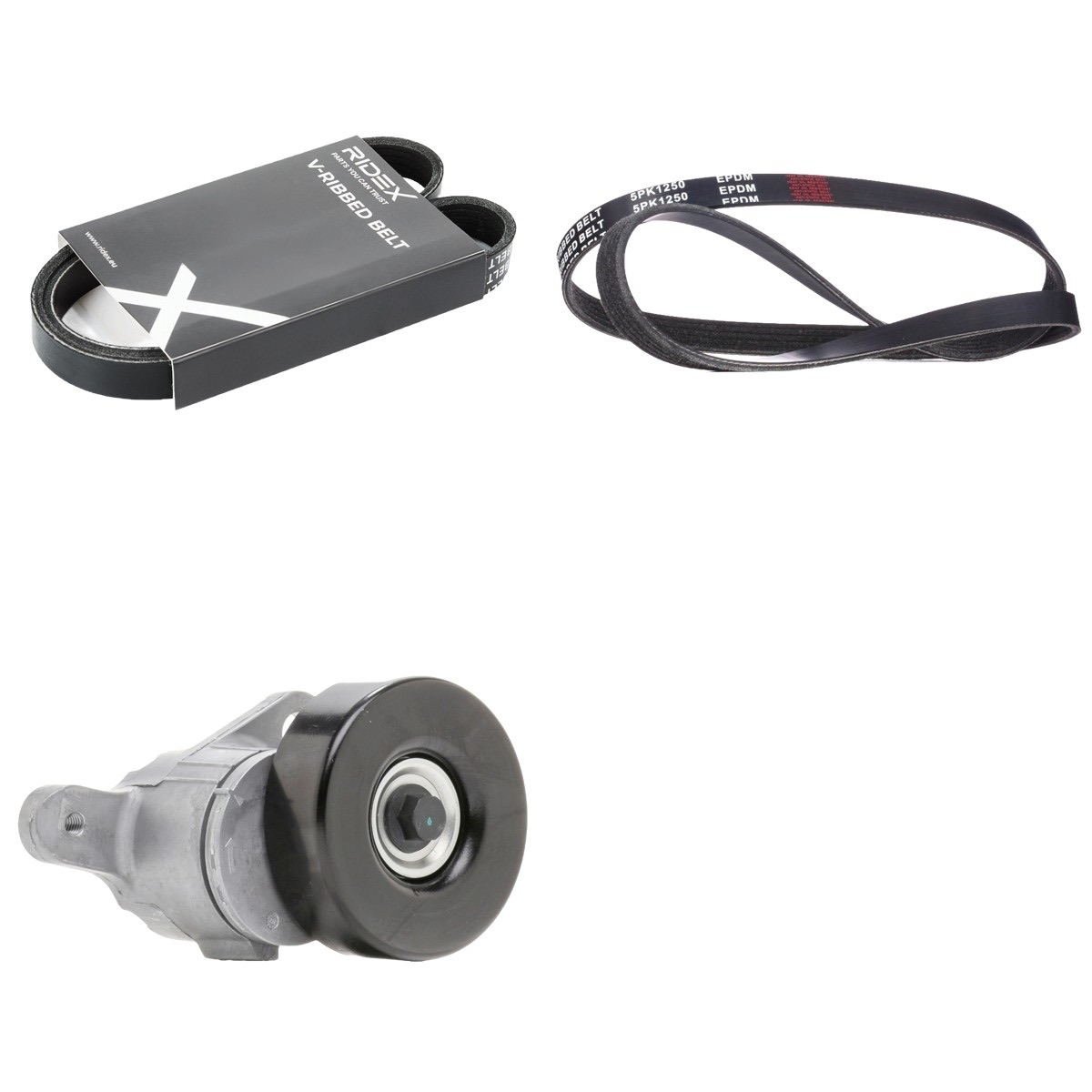 Ridex 542R0367 V-Ribbed Belt Set