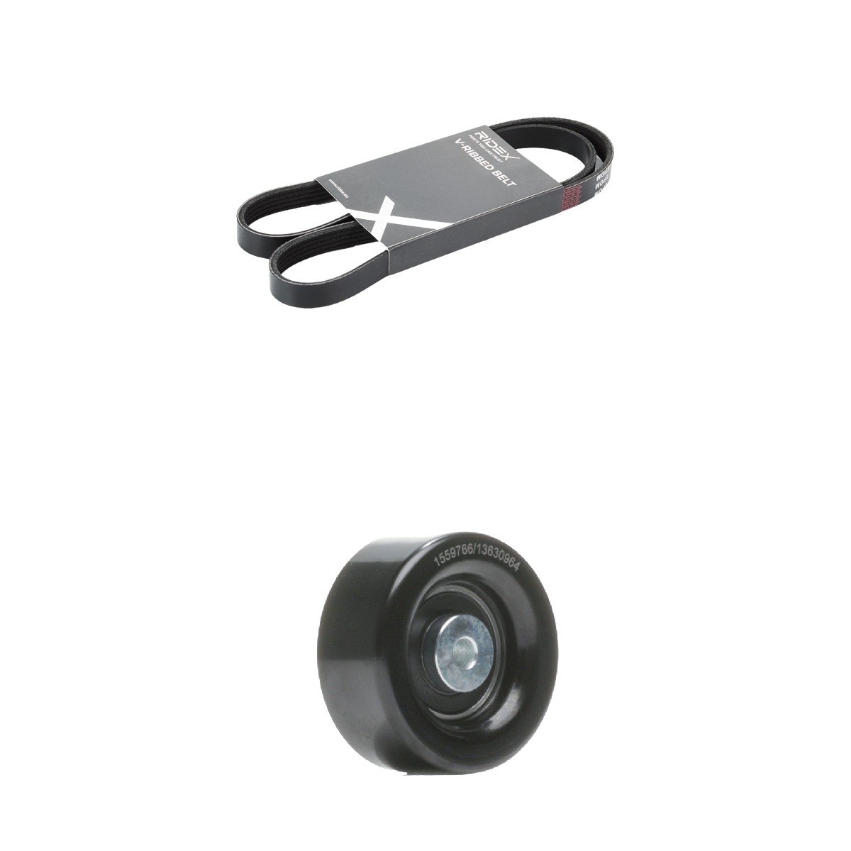 Ridex 542R0374 V-Ribbed Belt Set