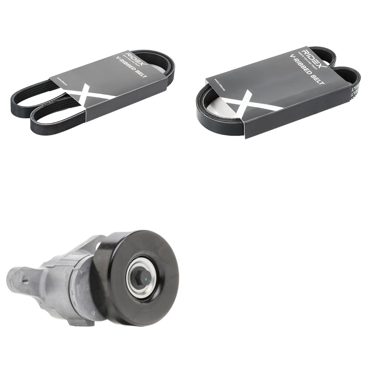 Ridex 542R0422 V-Ribbed Belt Set
