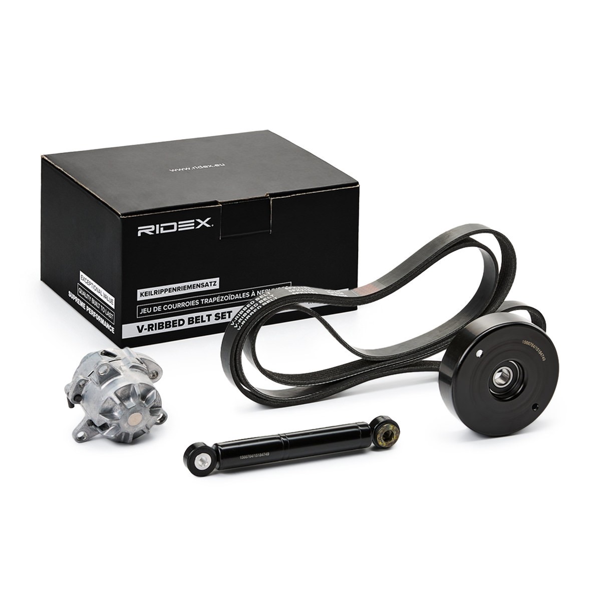 Ridex 542R0433 V-Ribbed Belt Set