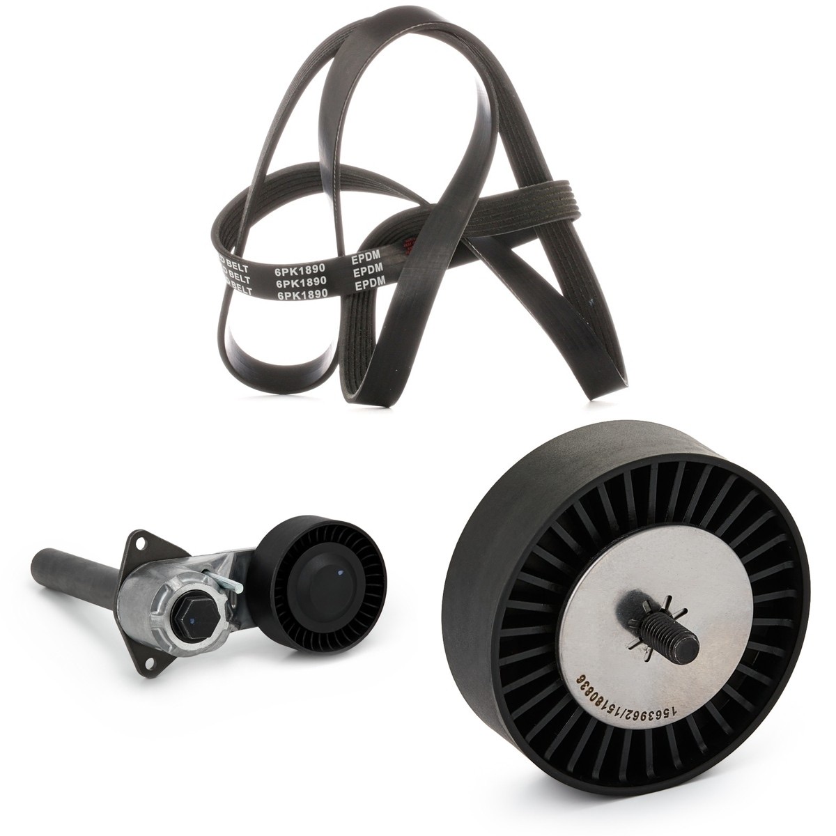 Ridex 542R0487 V-Ribbed Belt Set