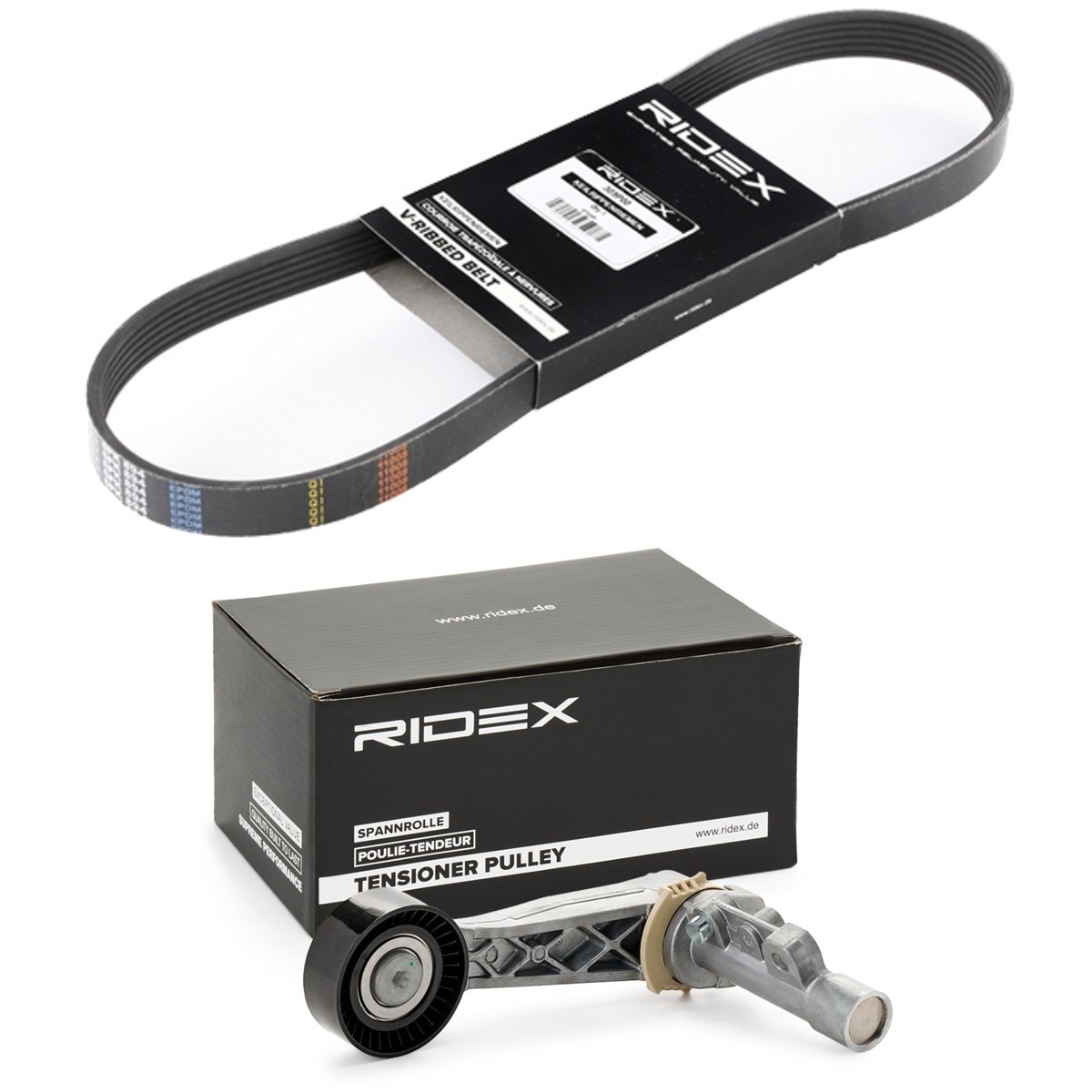 Ridex 542R0510 V-Ribbed Belt Set