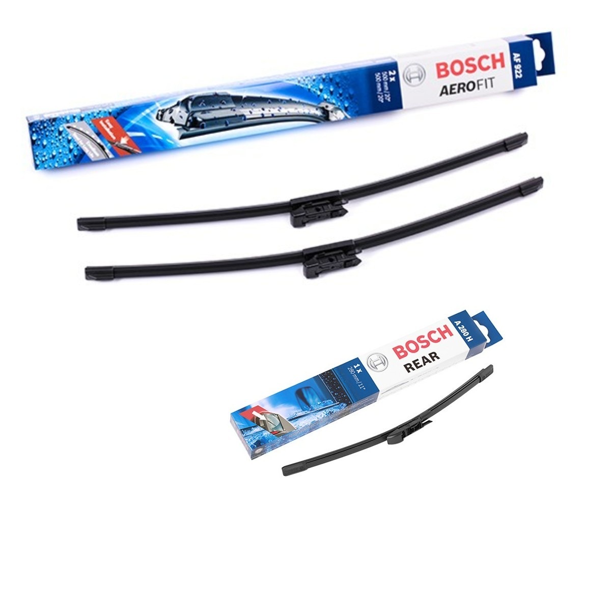 Bosch BSH298N0098 Wiper Blade Aerotwin Rear — 500/280mm