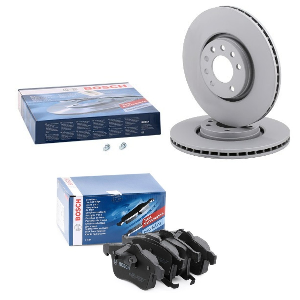 Bosch BSH3405N0033 Brake Discs and Pads Set