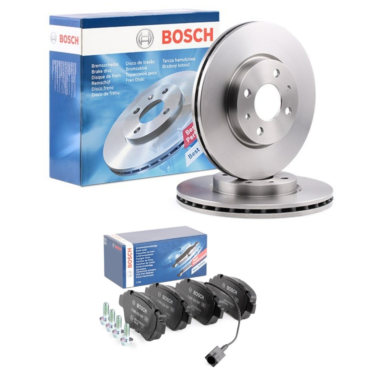 Bosch BSH3405N0041 Brake Discs and Pads Set