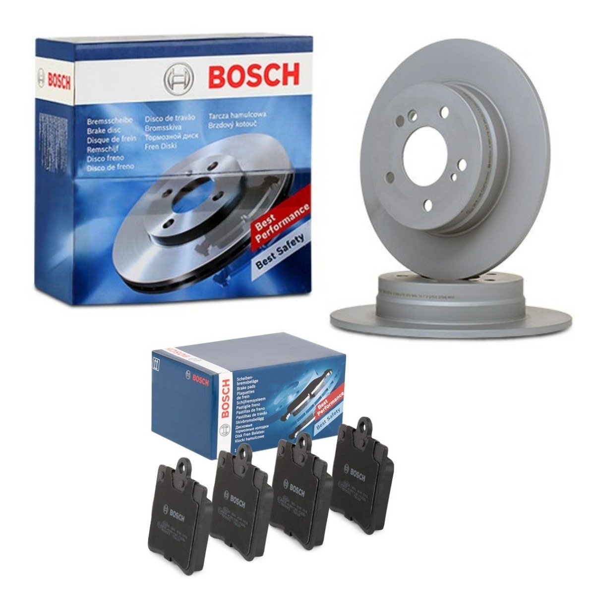 Bosch BSH3405N0078 Brake Discs and Pads Set