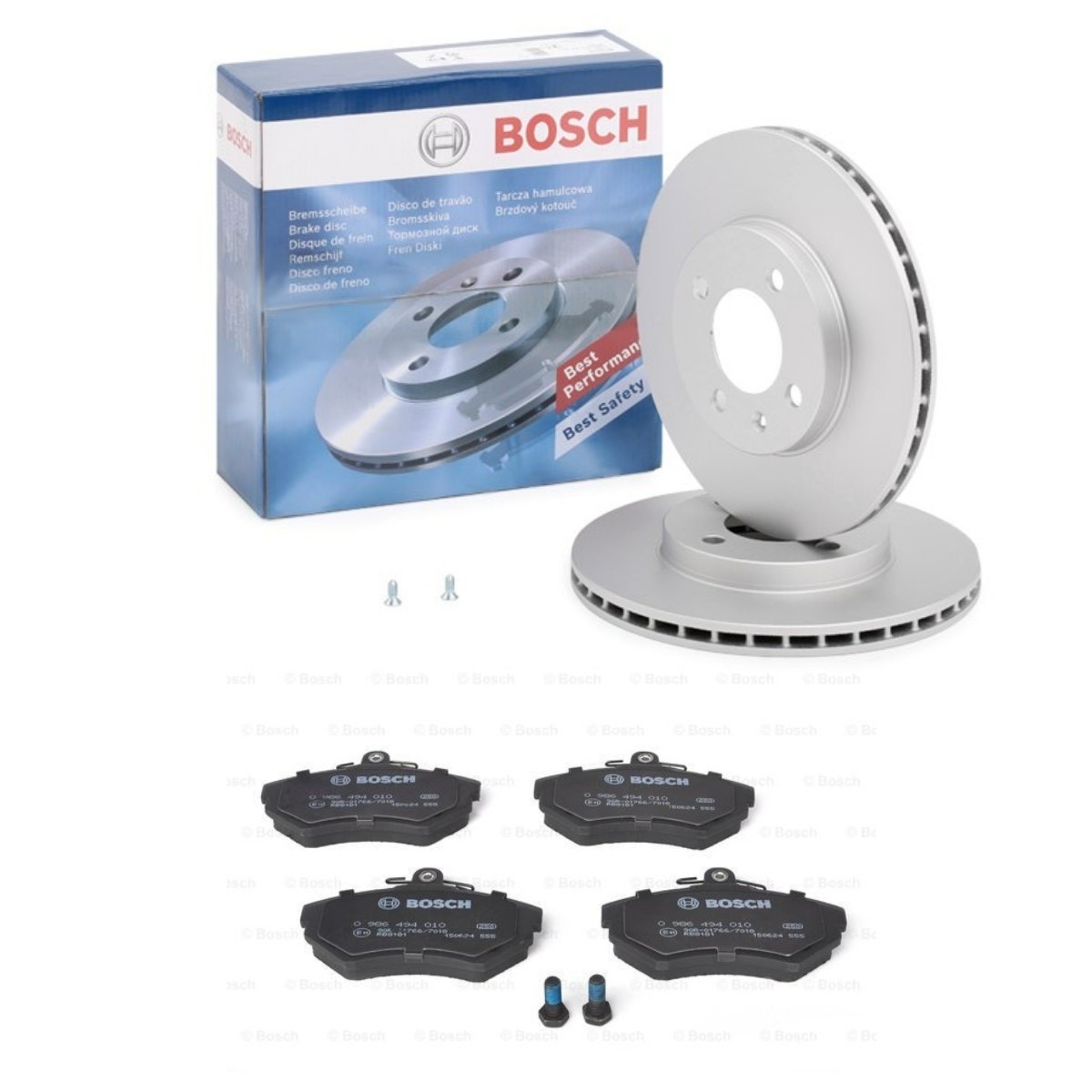 Bosch BSH3405N0099 Brake Discs and Pads Set
