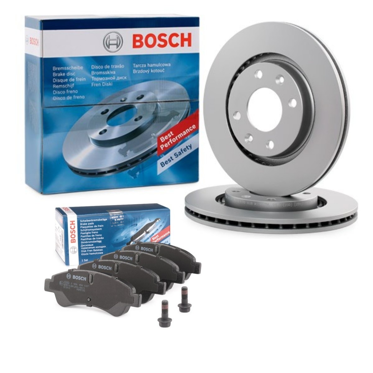 Bosch BSH3405N0117 Brake Discs and Pads Set