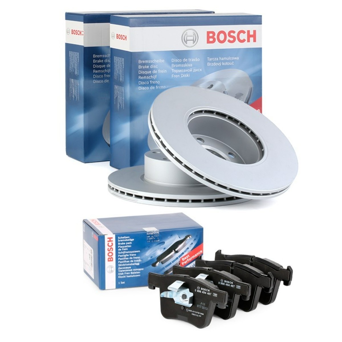 Bosch BSH3405N0122 Brake Discs and Pads Set