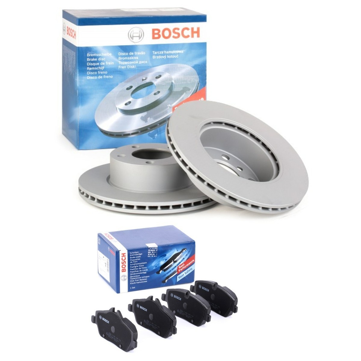 Bosch BSH3405N0125 Brake Discs and Pads Set