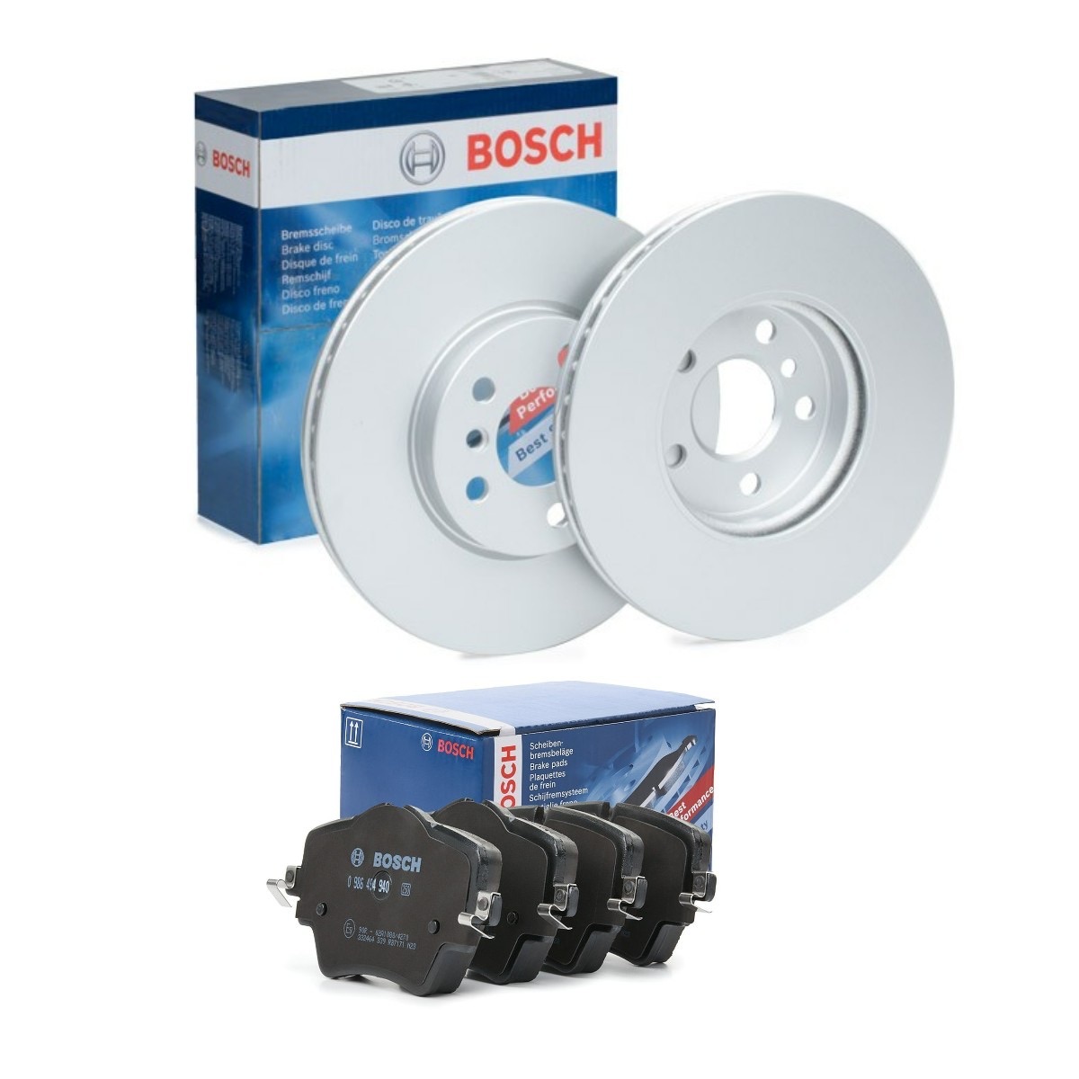 Bosch BSH3405N0126 Brake Discs and Pads Set