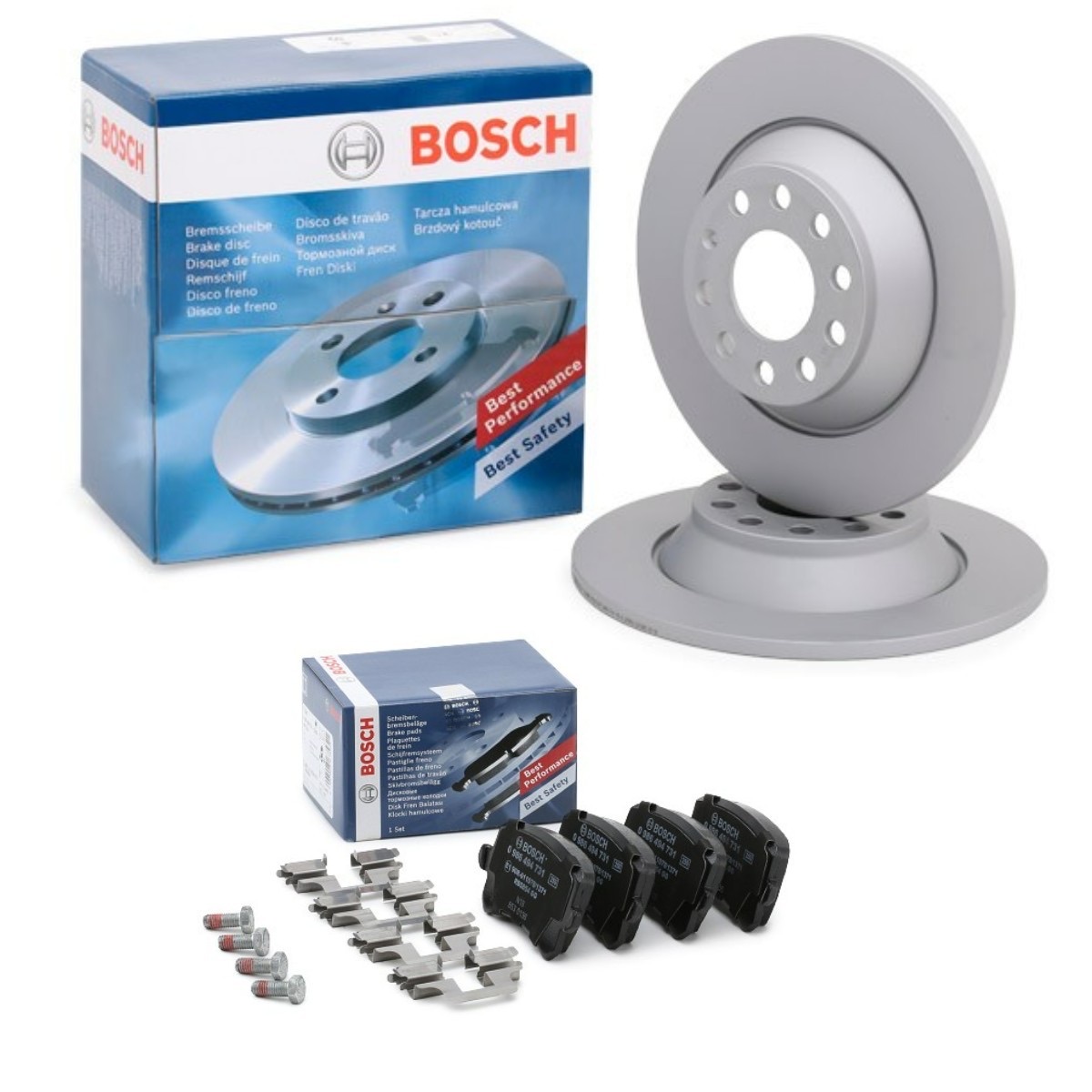 Bosch BSH3405N0128 Brake Discs and Pads Set