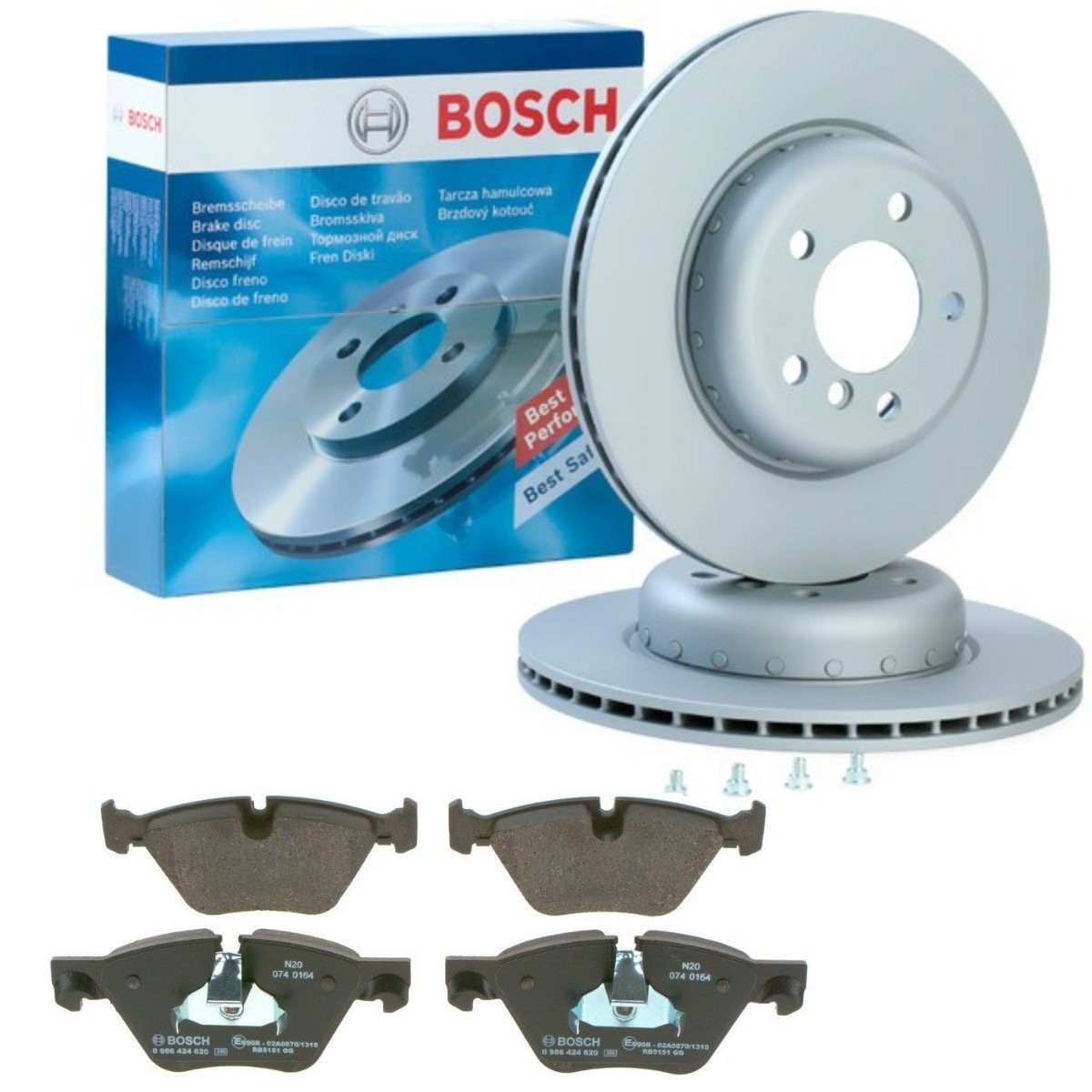 Bosch BSH3405N0163 Brake Discs and Pads Set