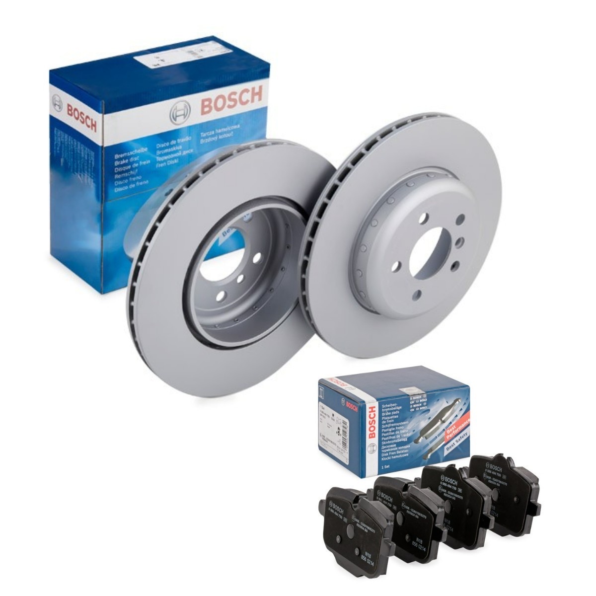 Bosch BSH3405N0164 Brake Discs and Pads Set