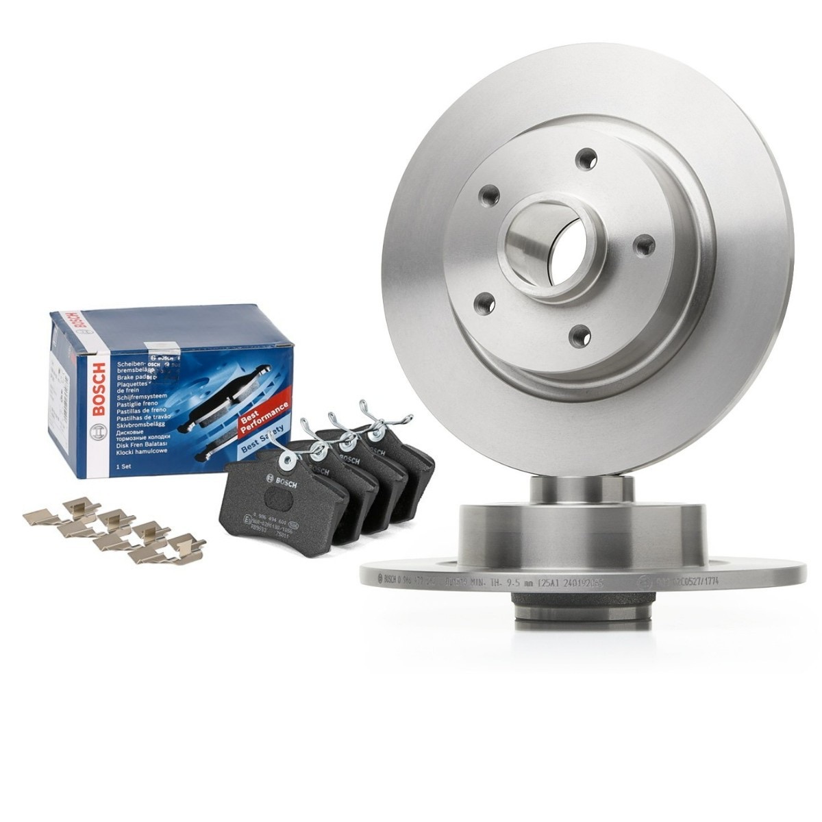 Bosch BSH3405N0175 Brake Discs and Pads Set