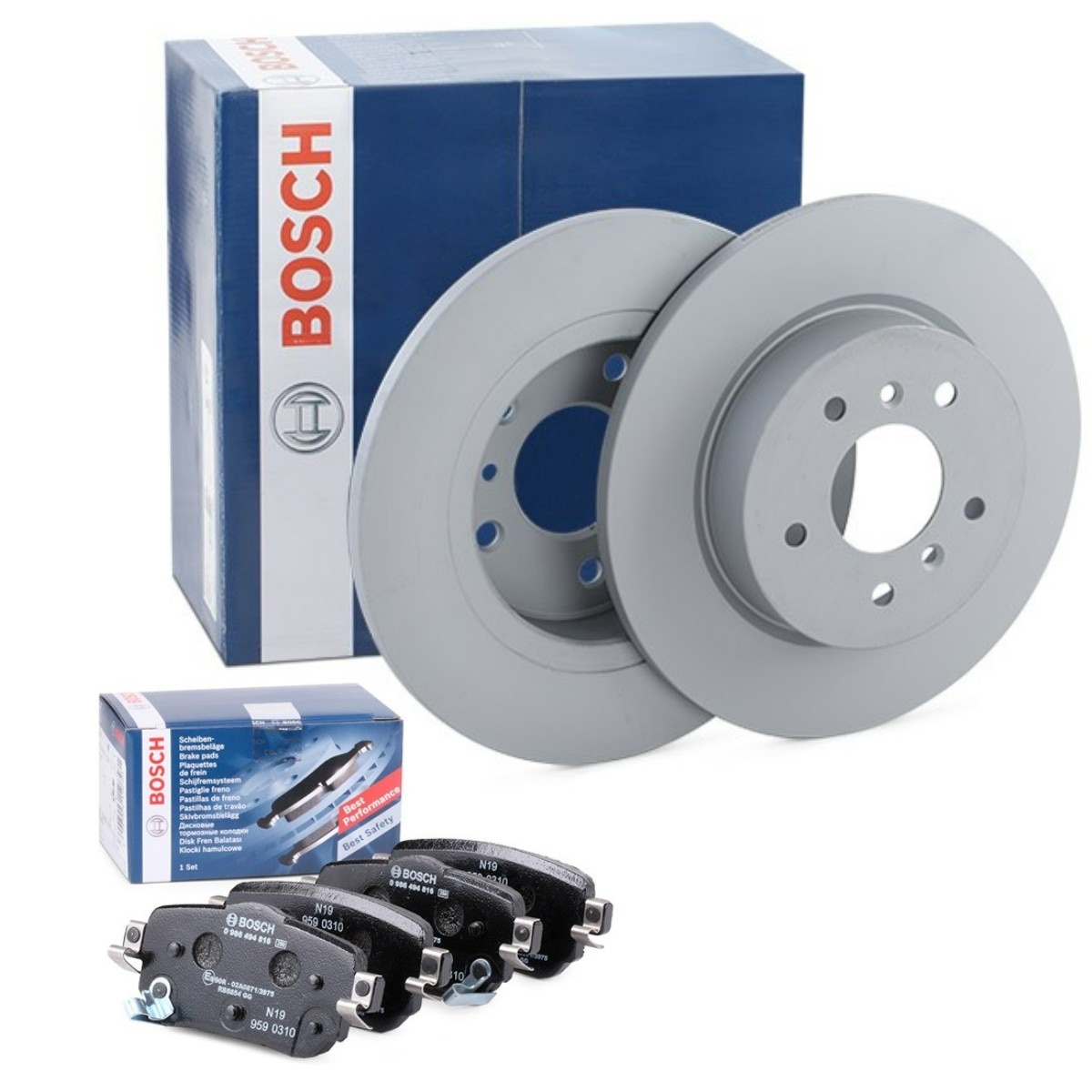 Bosch BSH3405N0193 Brake Discs and Pads Set