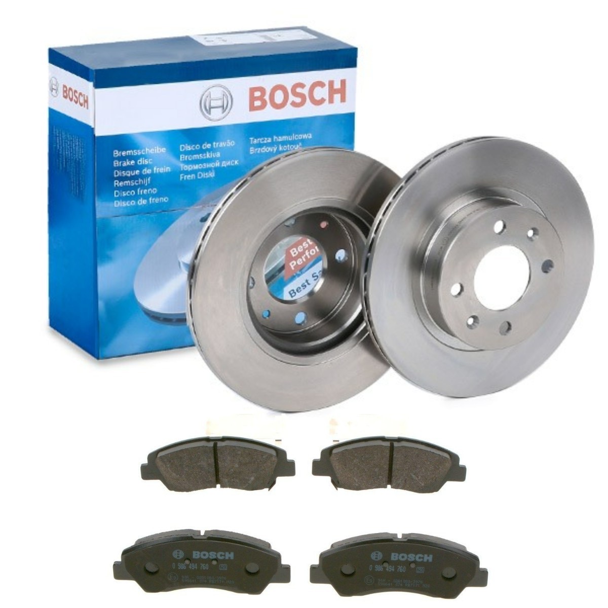 Bosch BSH3405N0206 Brake Discs and Pads Set