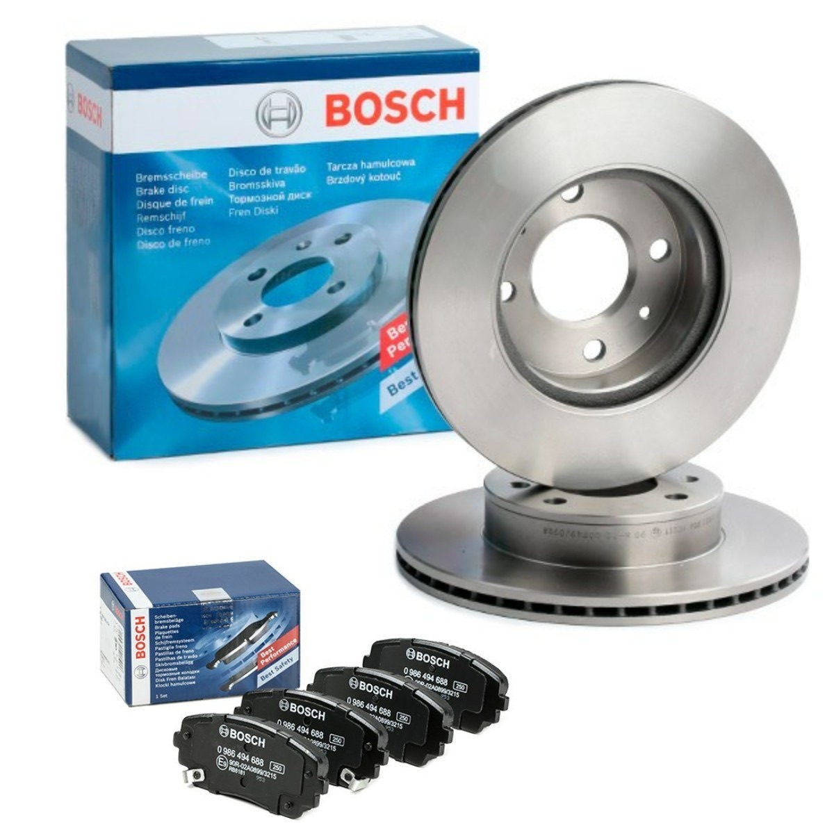 Bosch BSH3405N0253 Brake Discs and Pads Set