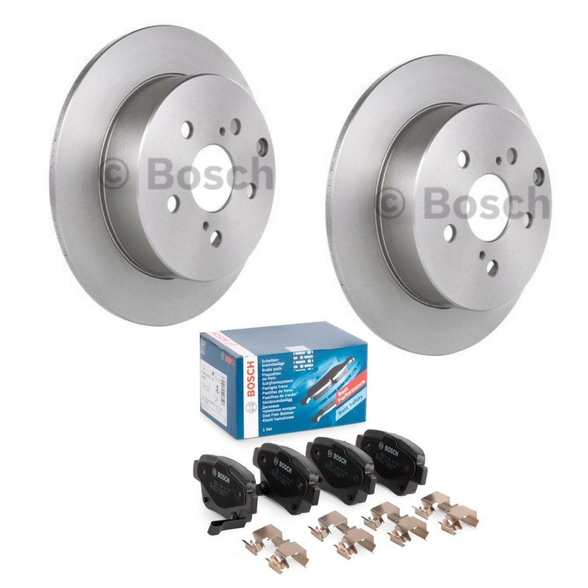 Bosch BSH3405N0260 Brake Discs and Pads Set