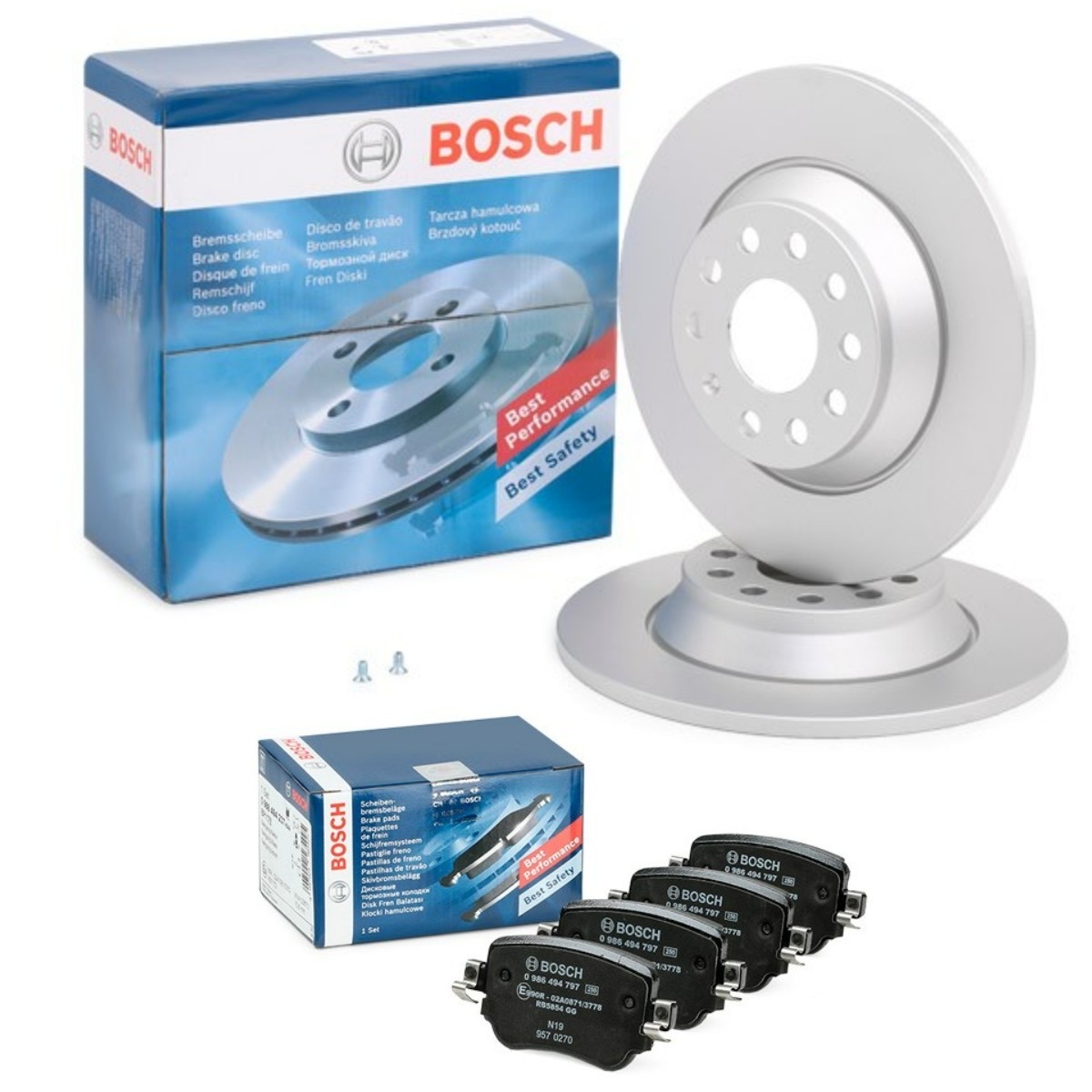 Bosch BSH3405N0279 Brake Discs and Pads Set