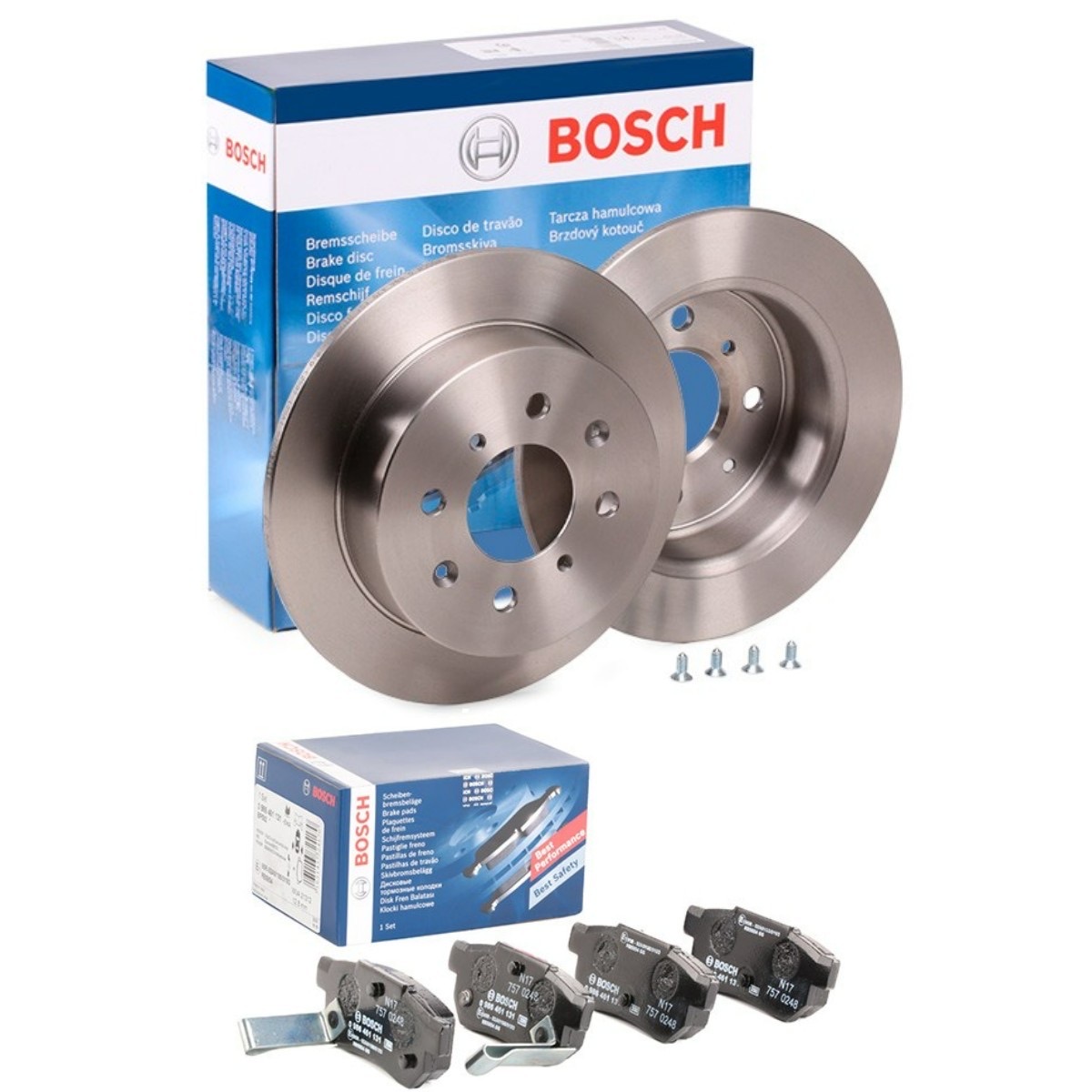 Bosch BSH3405N0312 Brake Discs and Pads Set