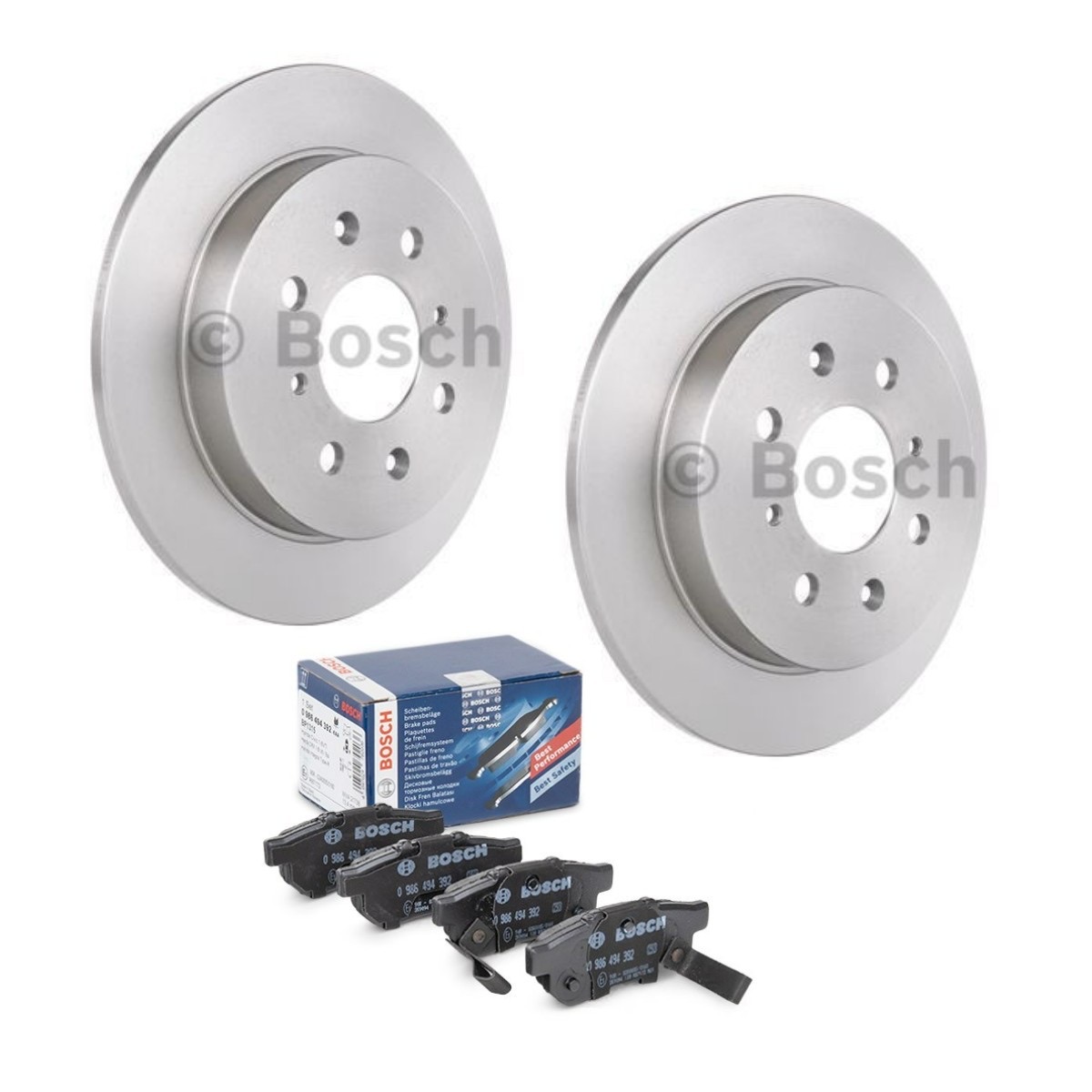 Bosch BSH3405N0314 Brake Discs and Pads Set