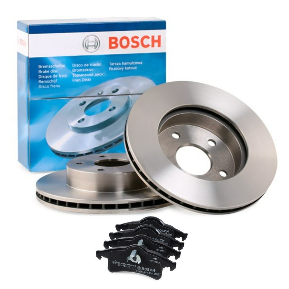 Bosch BSH3405N0325 Brake Discs and Pads Set
