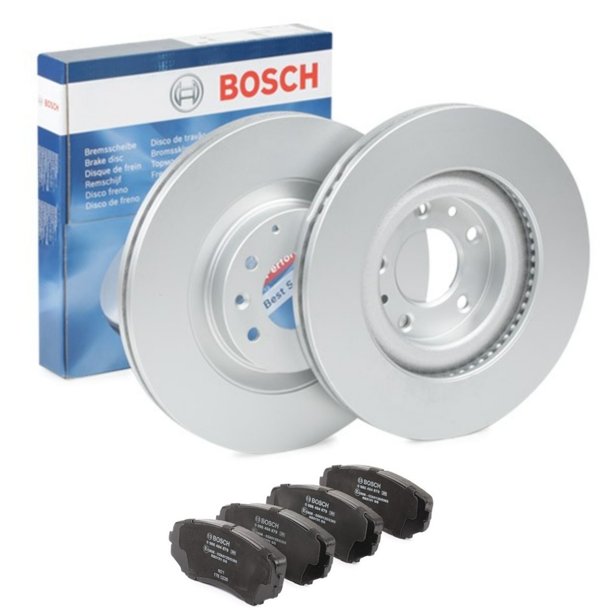 Bosch BSH3405N0334 Brake Discs and Pads Set