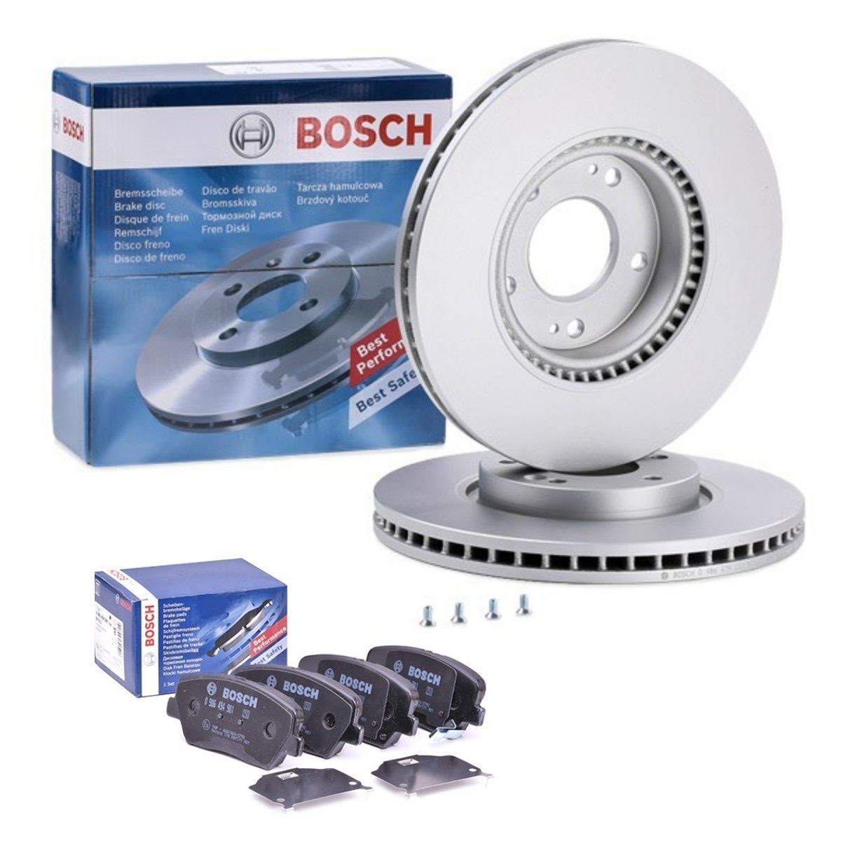 Bosch BSH3405N0342 Brake Discs and Pads Set