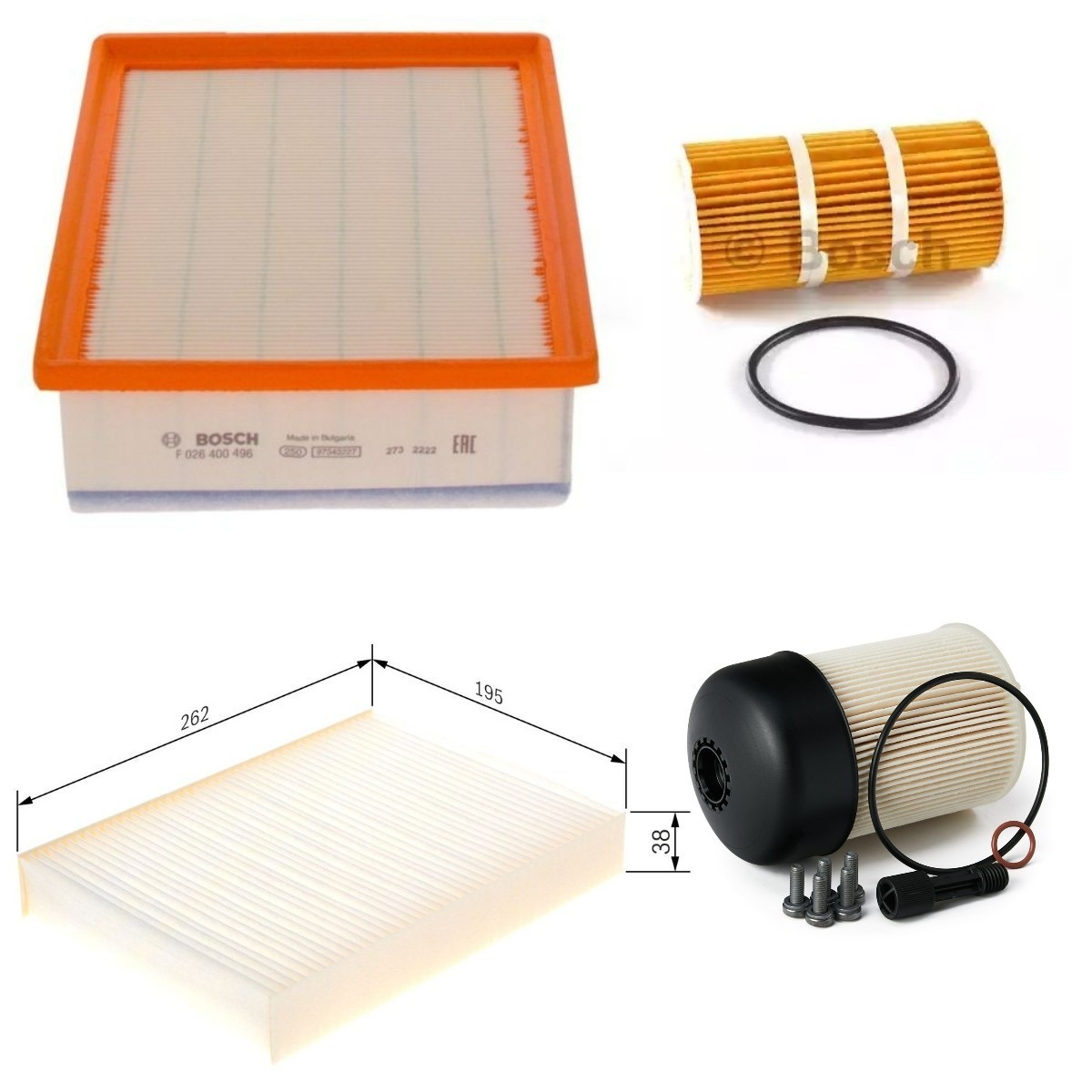 Bosch BSH4055N0012 Filter Kit