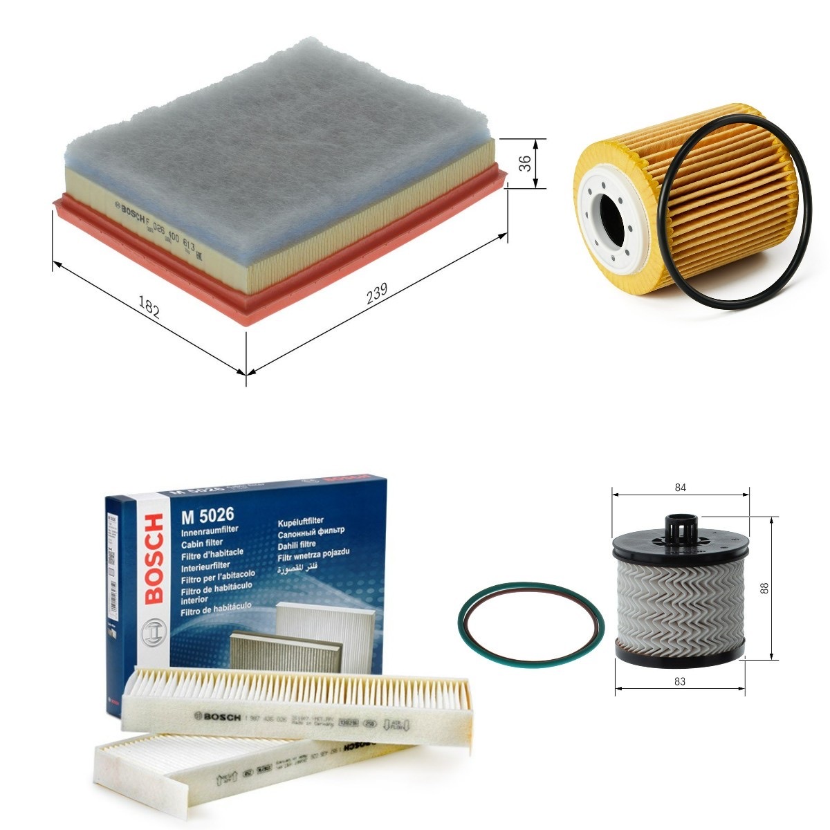 Bosch BSH4055N0018 Filter Kit
