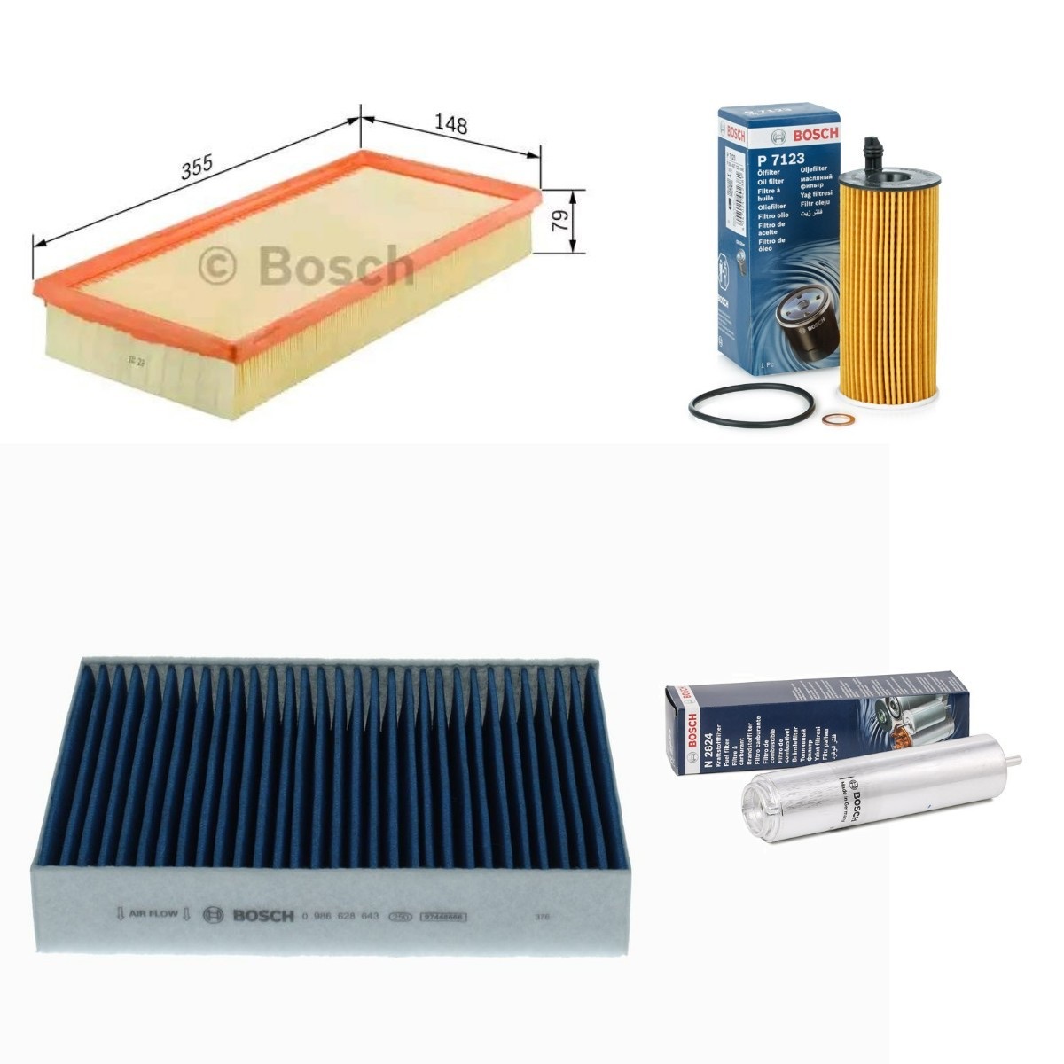 Bosch BSH4055N0032 Filter Kit