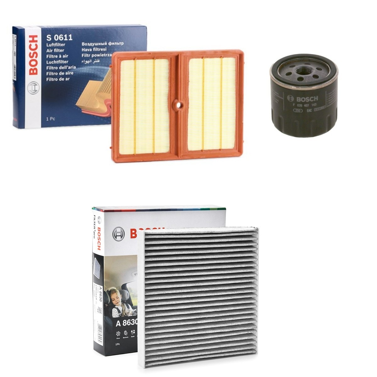 Bosch BSH4055N0033 Filter Kit
