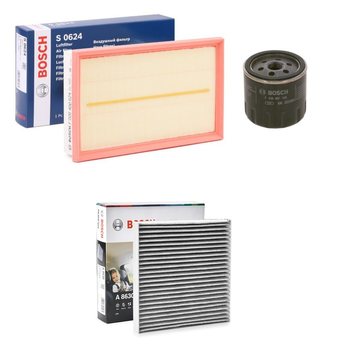 Bosch BSH4055N0035 Filter Kit
