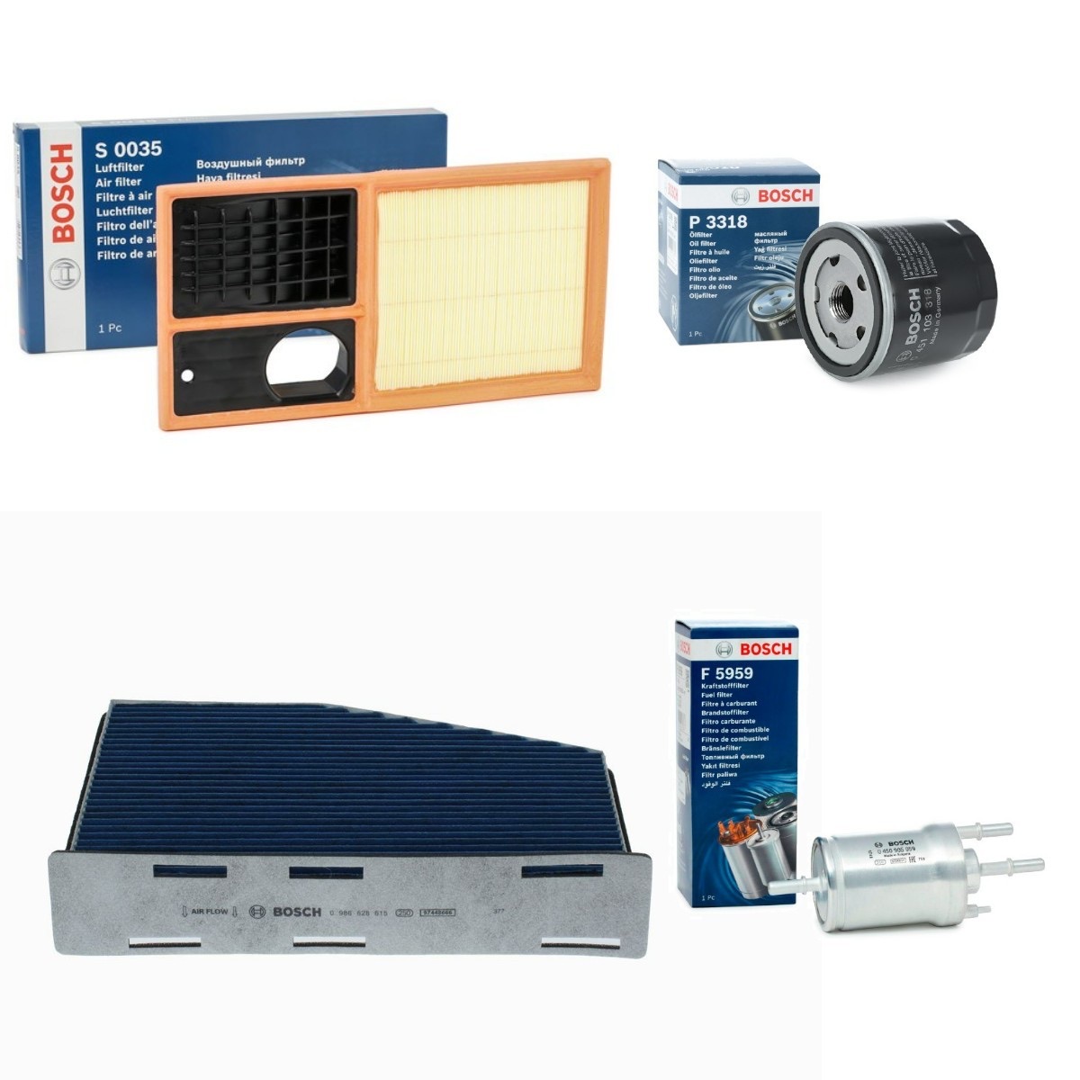 Bosch BSH4055N0052 Filter Kit