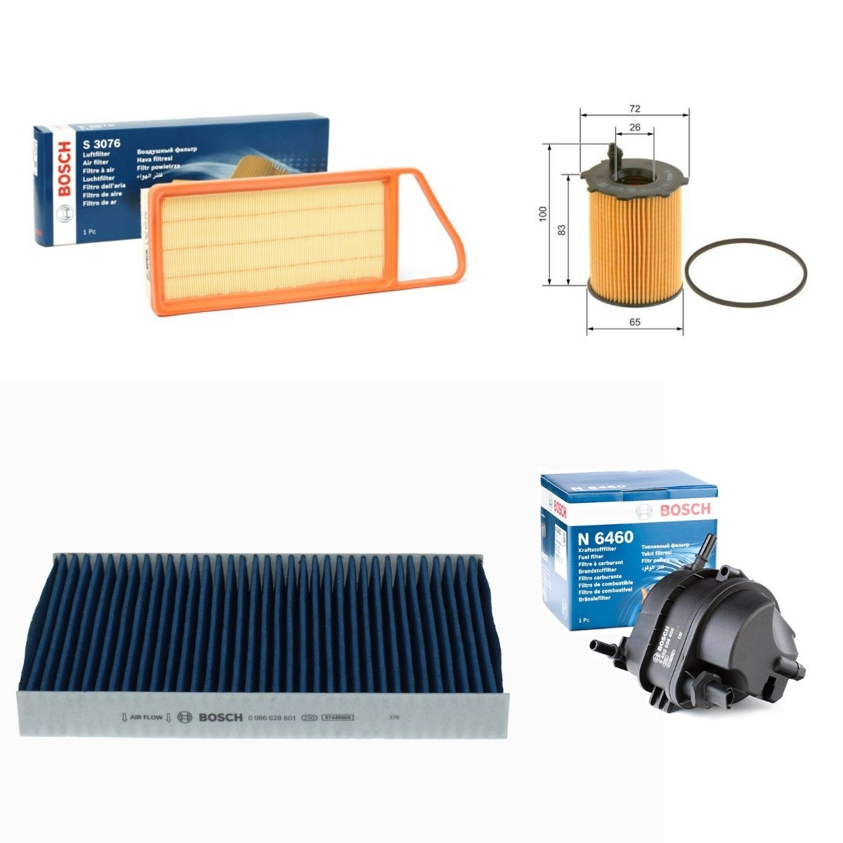 Bosch BSH4055N0056 Filter Kit