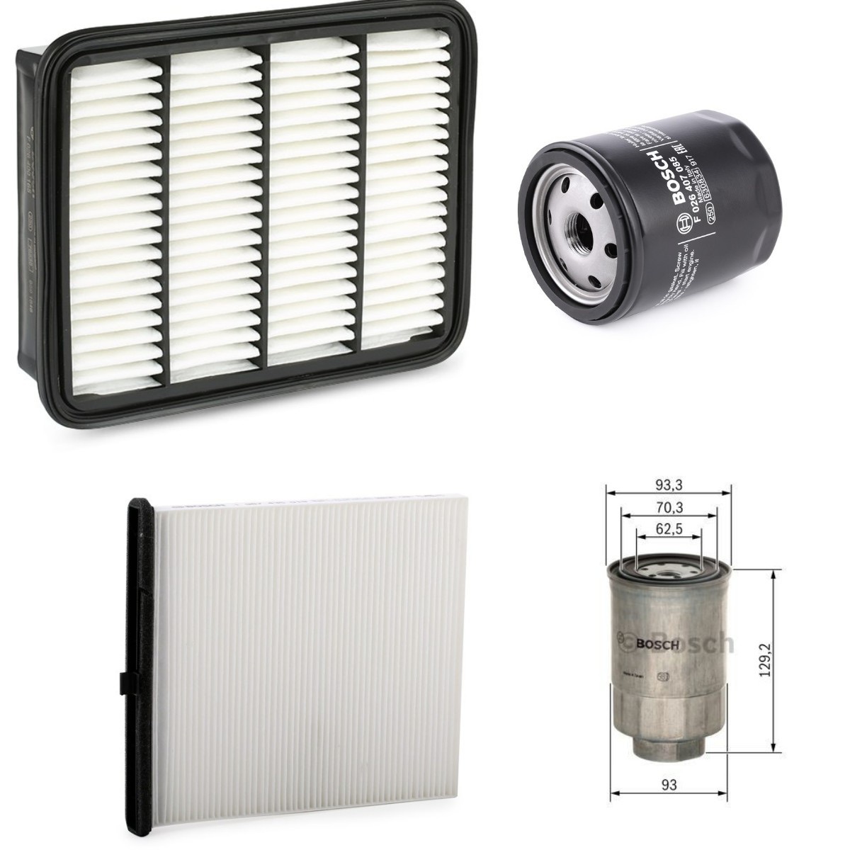 Bosch BSH4055N0091 Filter Kit