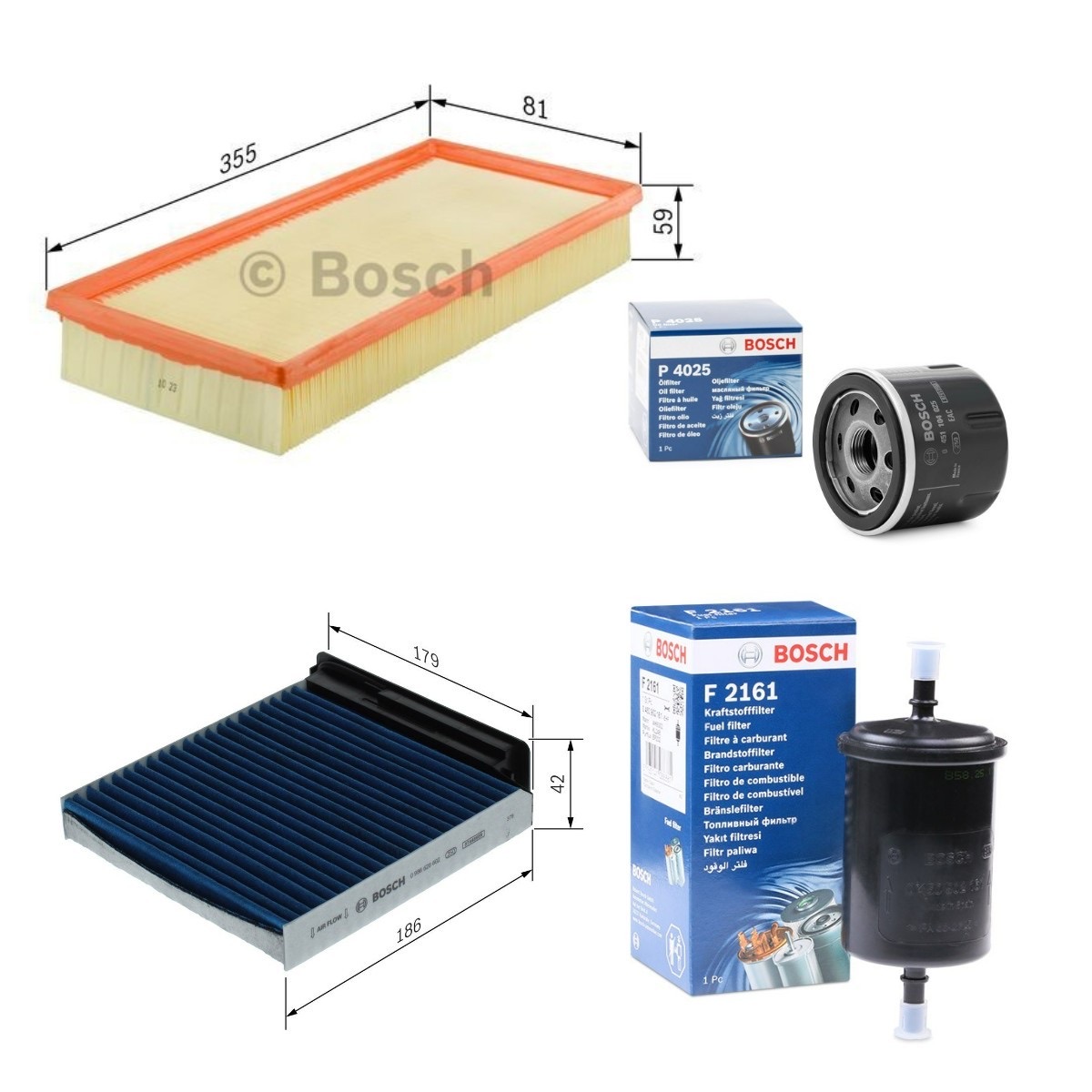 Bosch BSH4055N0100 Filter Kit