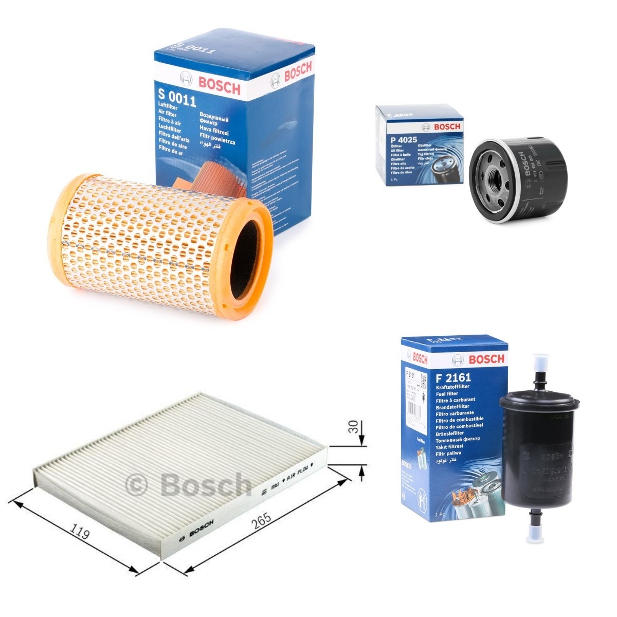 Bosch BSH4055N0142 Filter Kit