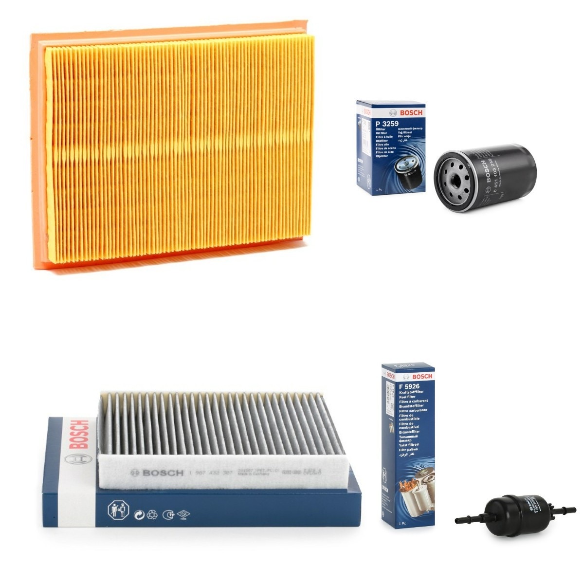 Bosch BSH4055N0143 Filter Kit