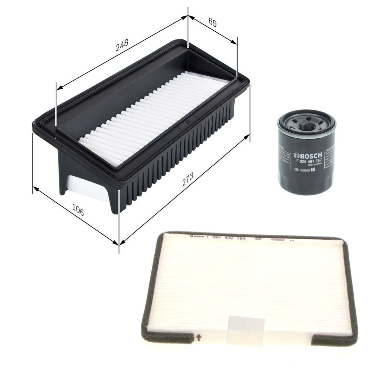 Bosch BSH4055N0146 Filter Kit