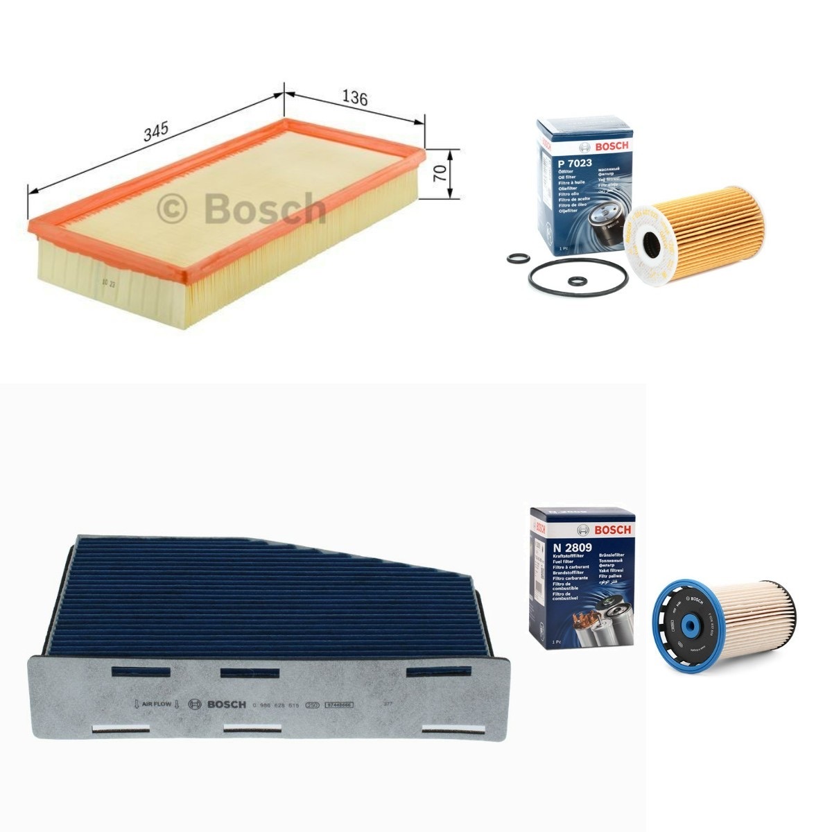 Bosch BSH4055N0151 Filter Kit