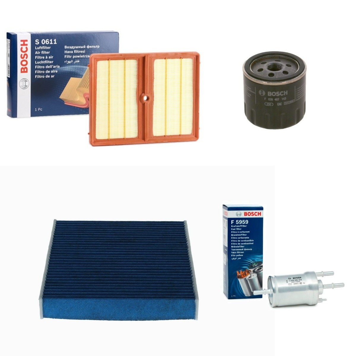 Bosch BSH4055N0157 Filter Kit