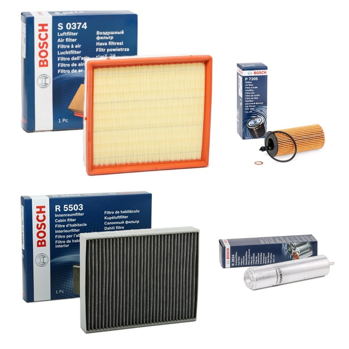 Bosch BSH4055N0167 Filter Kit