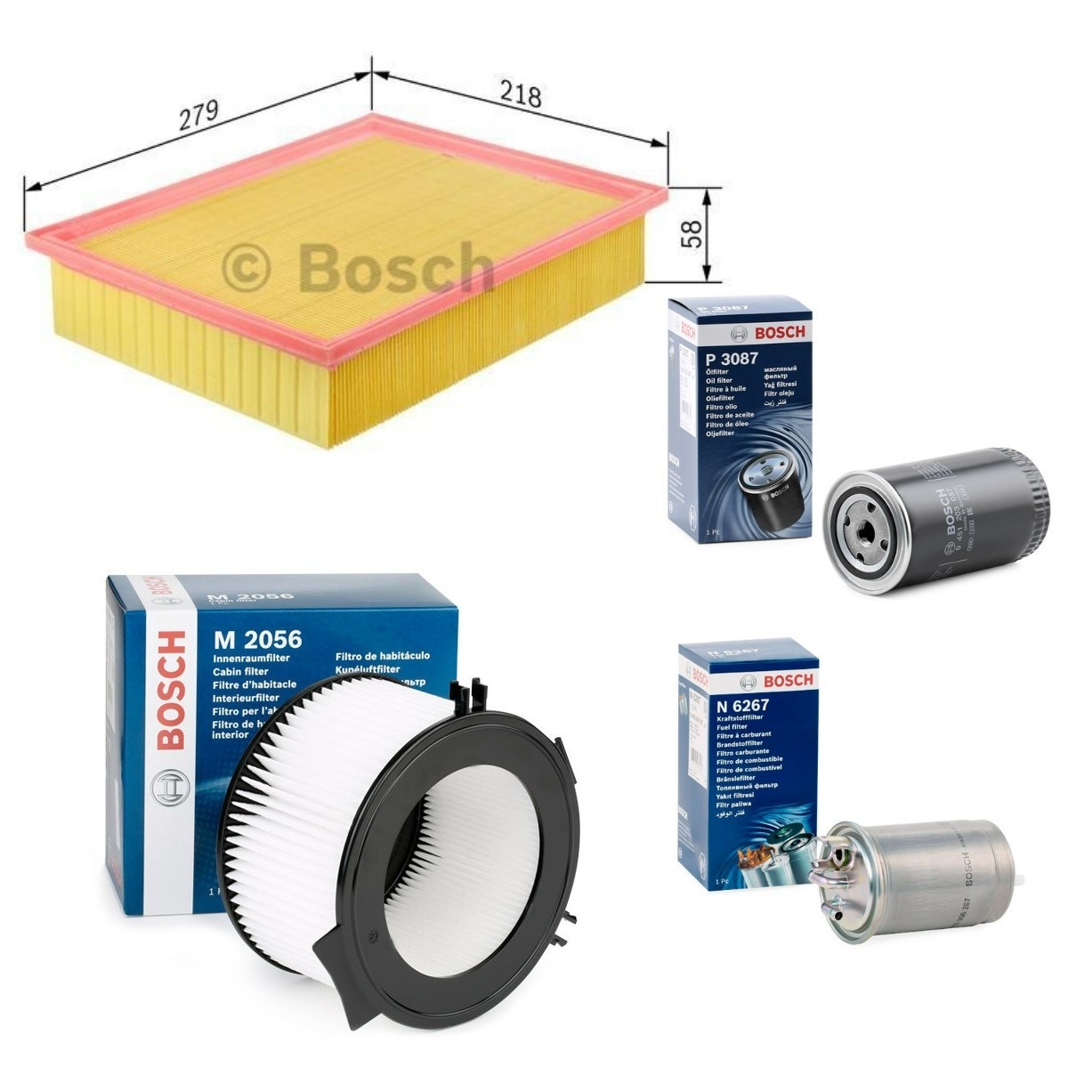 Bosch BSH4055N0169 Filter Kit
