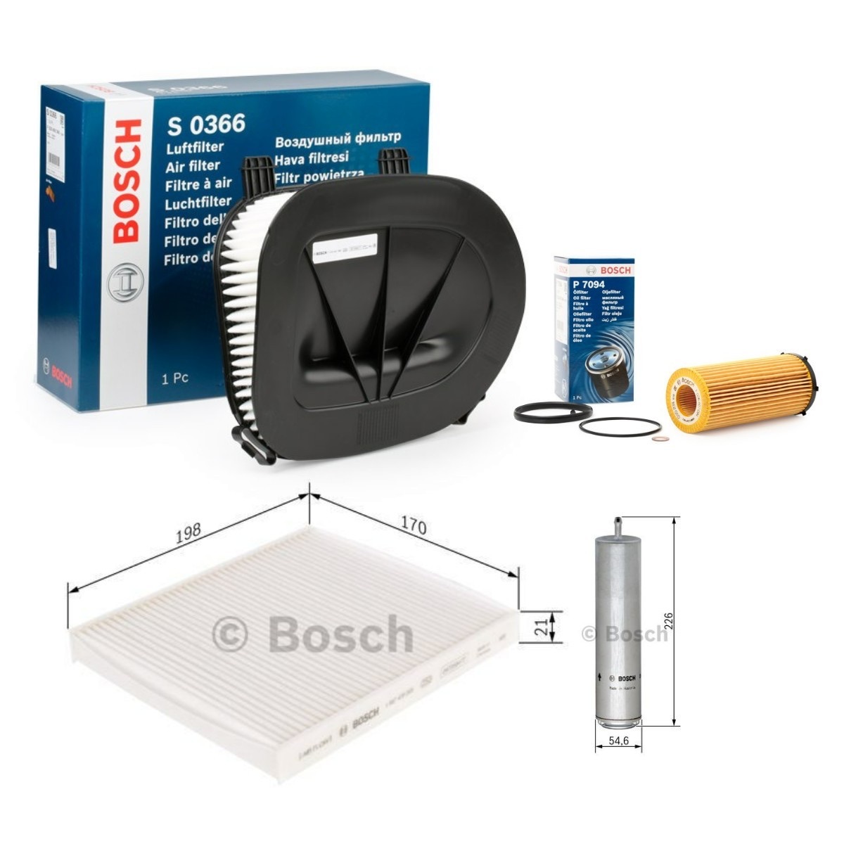Bosch BSH4055N0178 Filter Kit