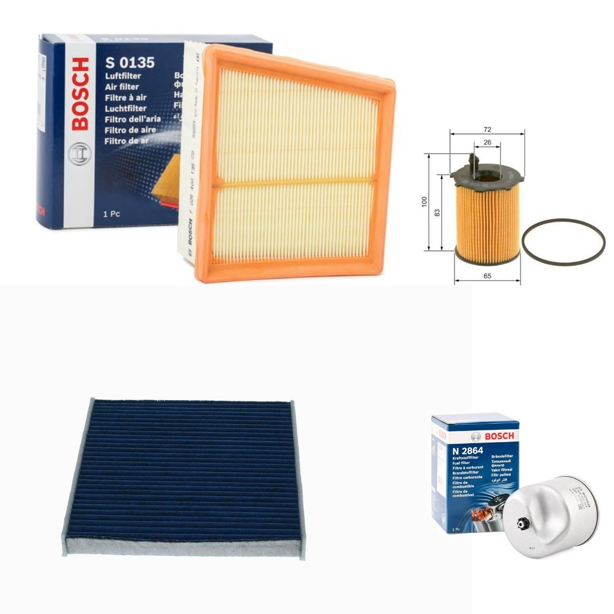 Bosch BSH4055N0181 Filter Kit